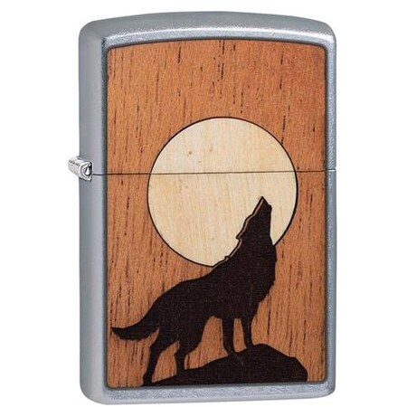 Zippo Zippo 207 Woodchuck Howling Wolf ZIP-49043